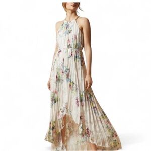 TED BAKER Trelin floral pleated Dress